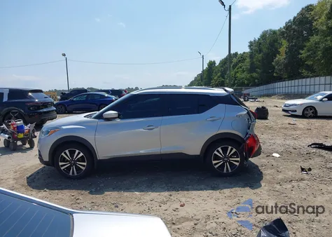 2019 Nissan Kicks Sv из США, поврежденный, VIN 3N1CP5CU7KL560336